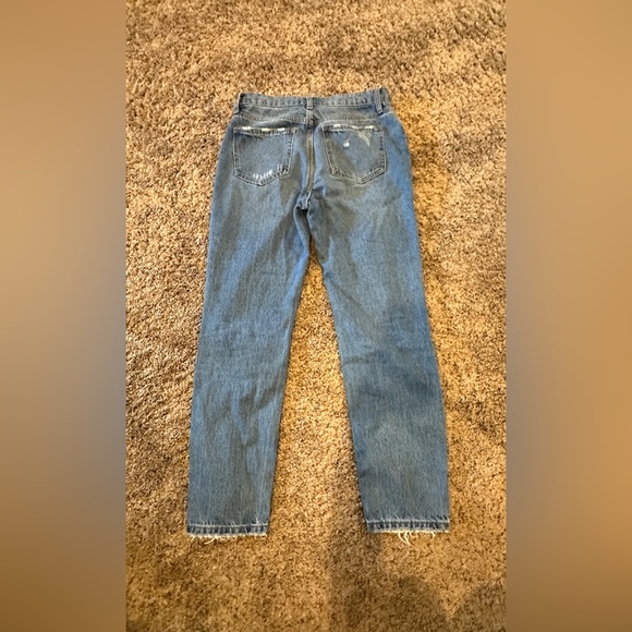 Distressed Blue Jeans - Picture 2 of 3